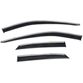 Window Visor with Chrome Trim