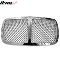 Chrome Mesh Front Bumper Upper Grille