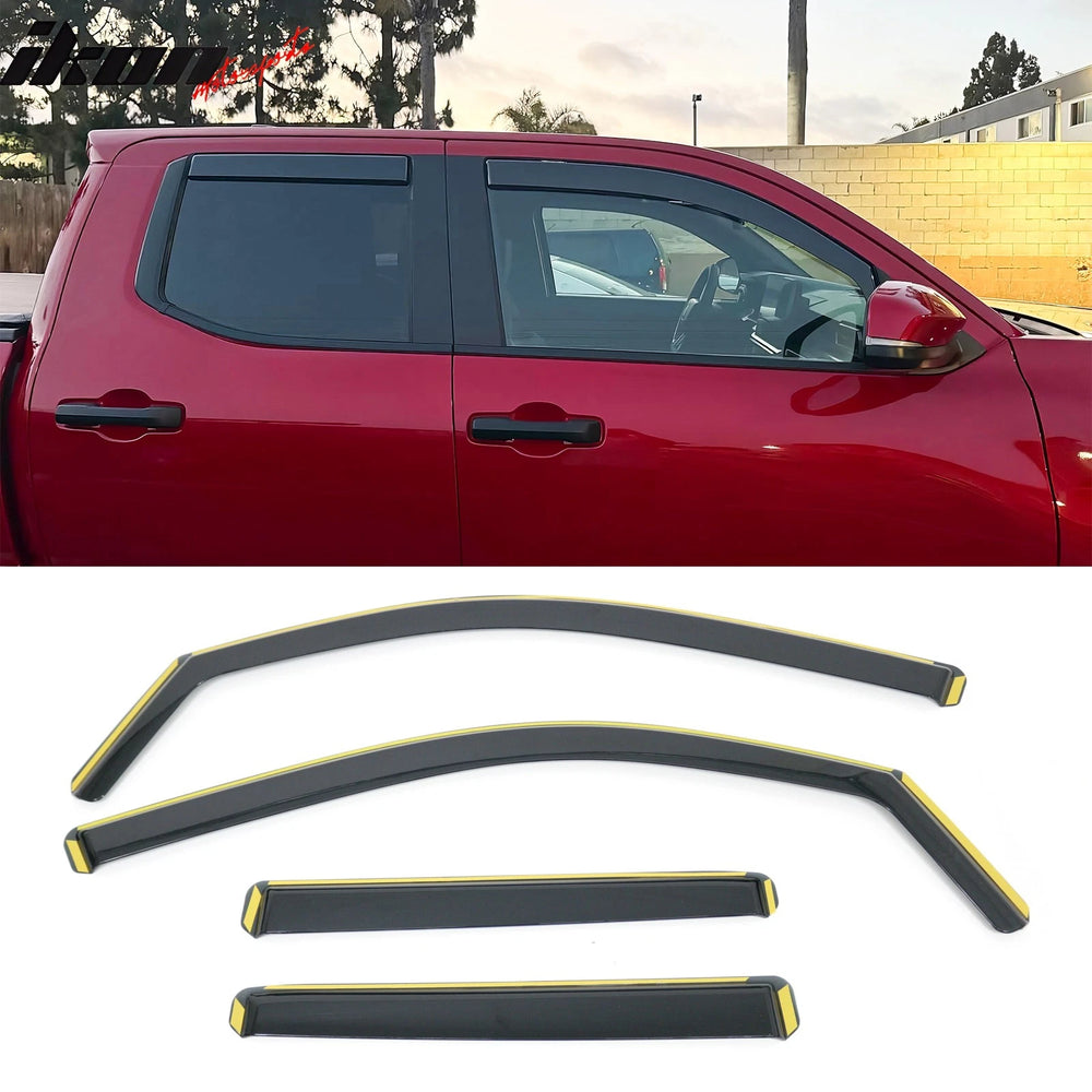 In-Channel Window Visor Set