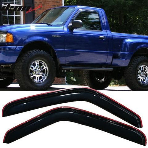 In-Channel Window Visors Smoke/Tinted
