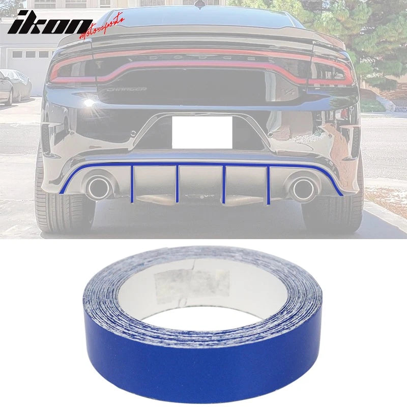 Reflective Safety Warning Tape, Blue