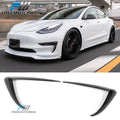 IKON Style Front Bumper Fog Light Trim Set