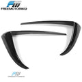 IKON Style Front Bumper Fog Light Trim Set