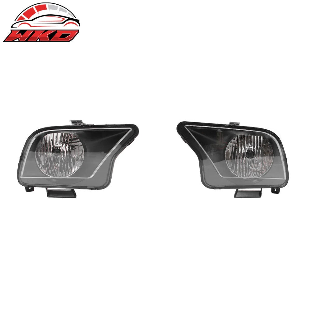 Black Housing Headlights