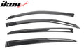 Window Visors 4-Piece Set