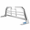 09C RAM 2500/3500/ 21C F150 HEADACHE RACK LT 23X73X47 W/LIGHT RELIEF GLOSS ALU