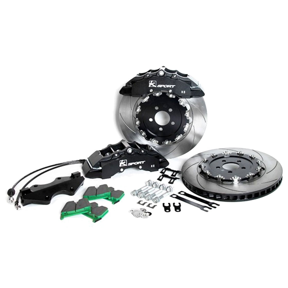 8-Piston SuperComp 400mm Drilled Rotor Big Brake Kit