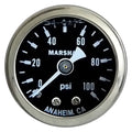 0-100 PSI 1.50-Inch Liquid-Filled Pressure Gauge