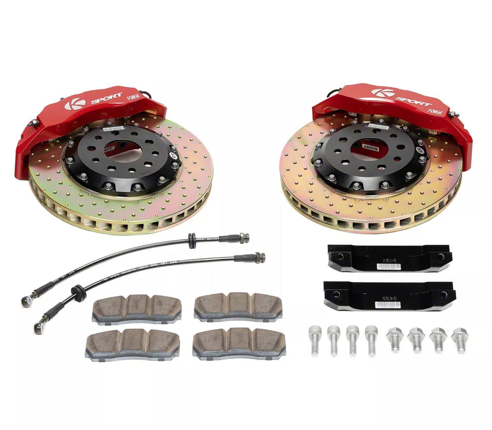 Supercomp 8-Piston Rear Big Brake Kit