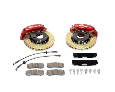 2-Piston Caliper with 286mm Drilled Rotor Big Brake Kit