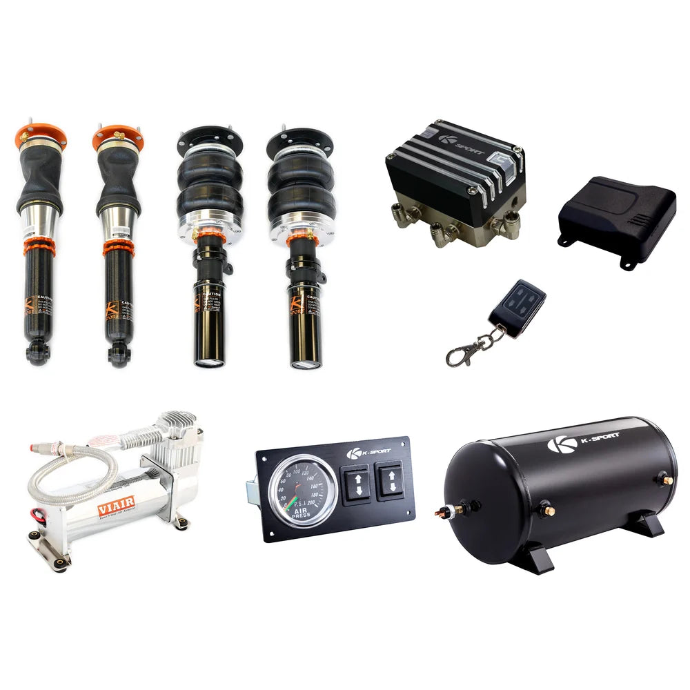 Air Suspension Compressor System with Electronic Switches