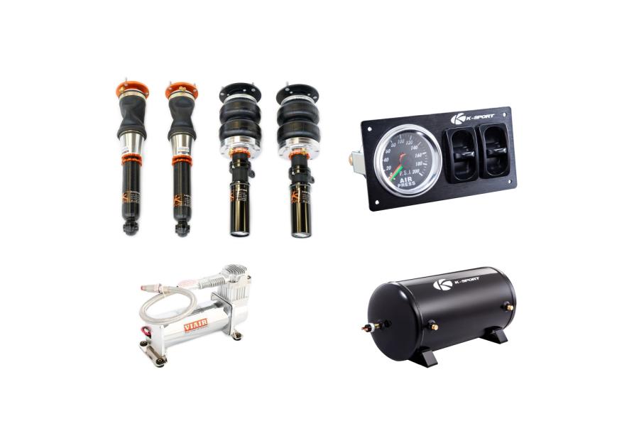 Air Suspension Kit with 5-Gallon Tank and Gauge