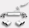 Remus 20-23 Porsche Cayenne E-Hybrid Quad 102mm Angled w/Carbon Insert Tail Pipe Set