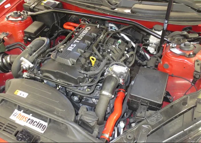 Red Silicone Radiator Hose Kit