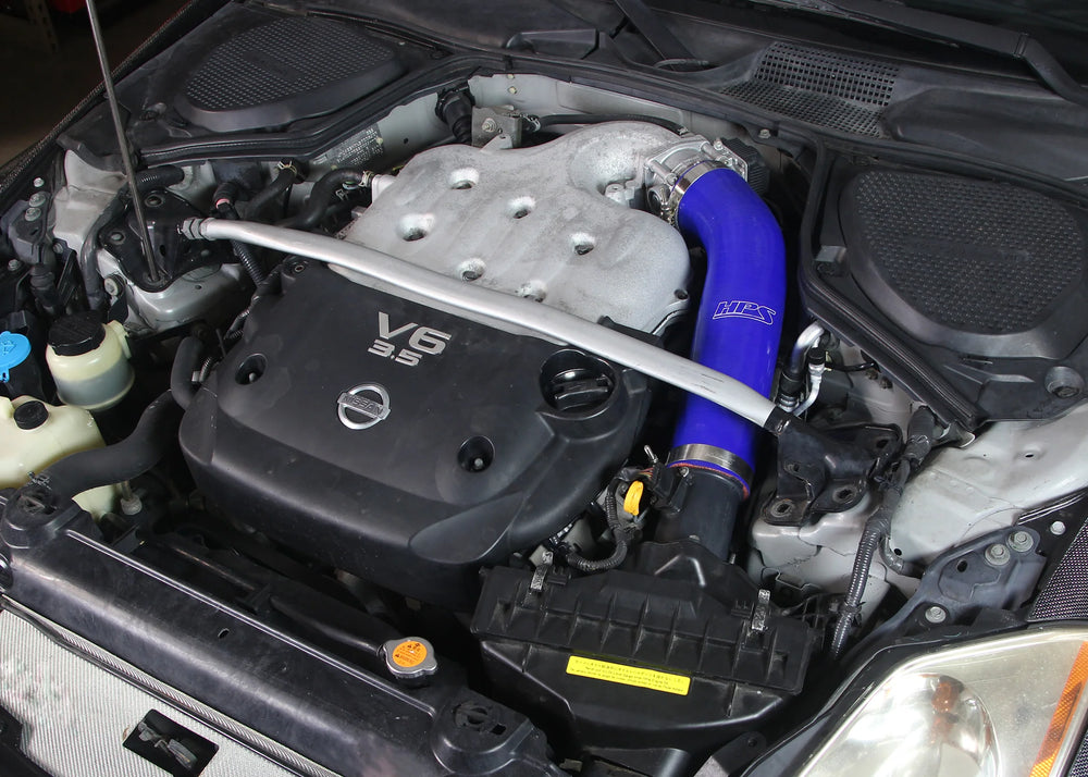 HPS Performance Air Intake Hose Kit Blue