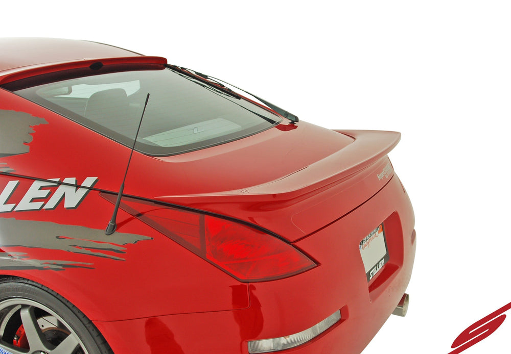 Matte Black Polyurethane Roof Wing