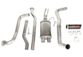 Cat-Back Exhaust System, 2.5-Inch Dual Mandrel-Bent, 4-Inch Black Tip
