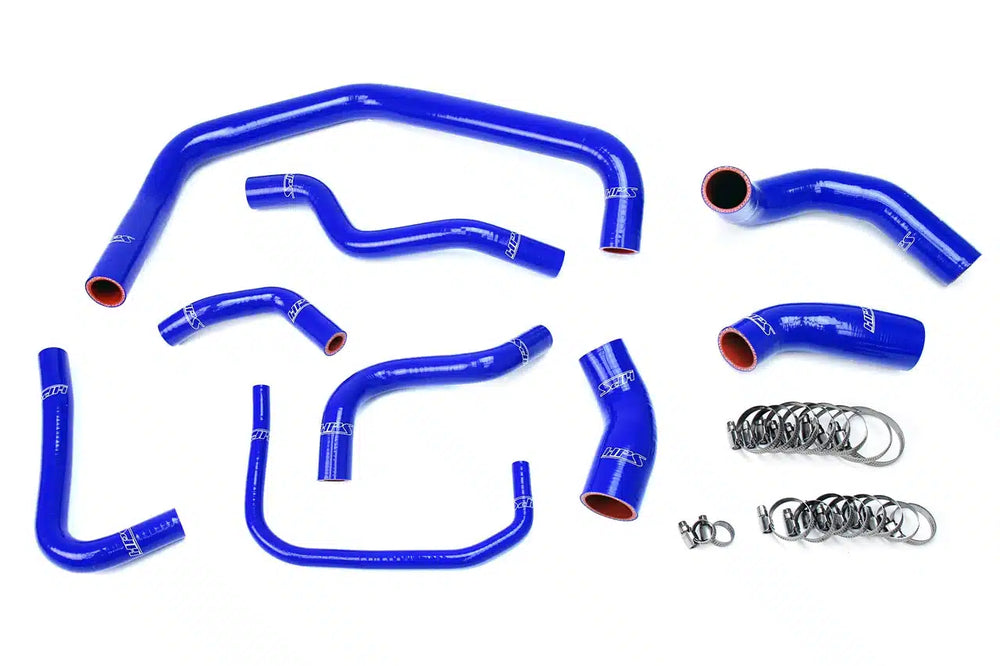 Silicone Heater Hose Kit Blue