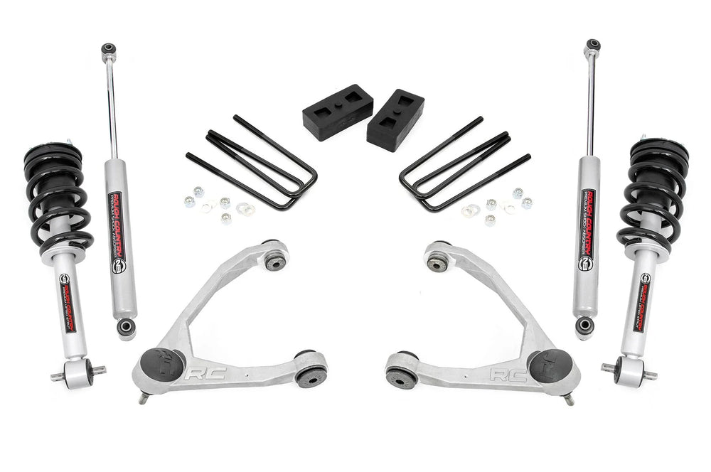 3.5" Standard Lift Kit w/ Front N3 Struts & Rear N3 Shocks