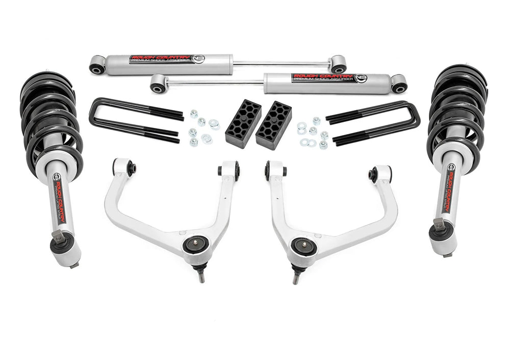 3.5-Inch Lift Kit with Forged Upper Control Arms