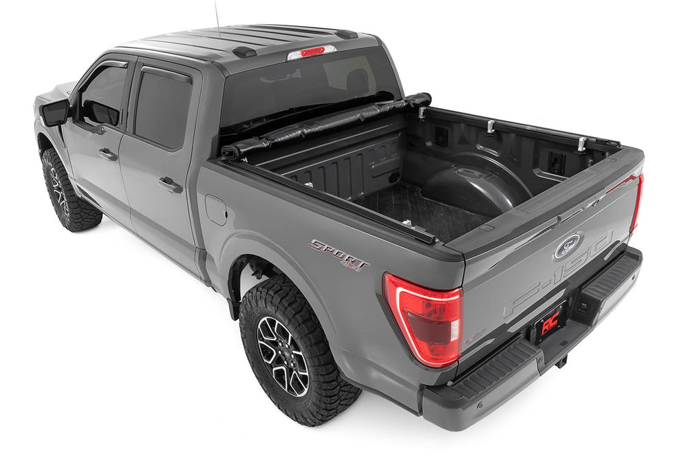 Soft Roll-Up Bed Cover for 6'7" Bed