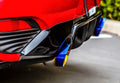 Cat-Back Exhaust System w/ Burnt Tips