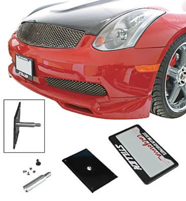 Front License Plate Relocator