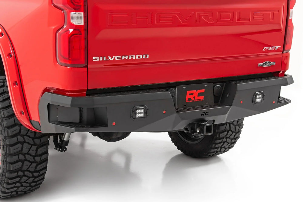 Black-Series LED Rear Bumper w/ Steps