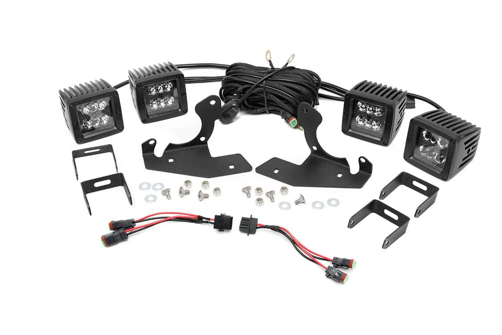 Dual 2-inch LED Fog Light Kit