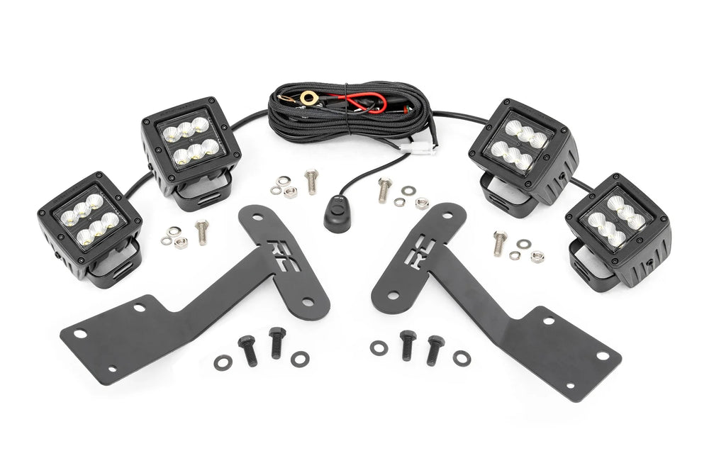 LED Cube Windshield Mount