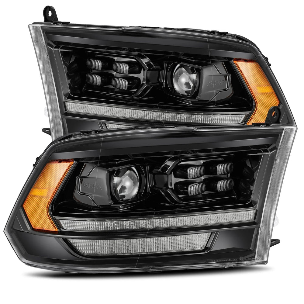 LUXX-Series Alpha-Black LED Projector Headlights