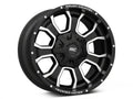 93 Series 20x10 -18mm Offset 6x139.7mm Matte Black Milled Wheel