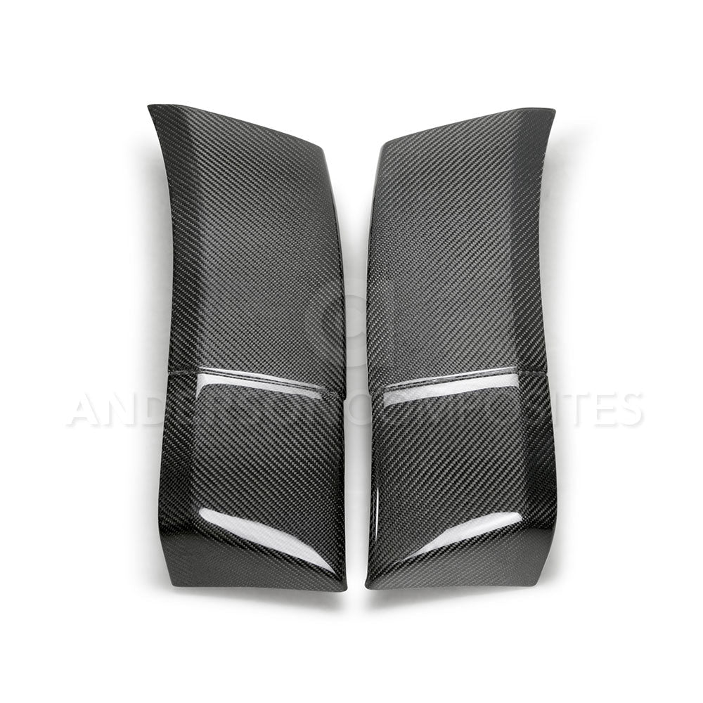 Rear Fender Flare Extensions Carbon Fiber