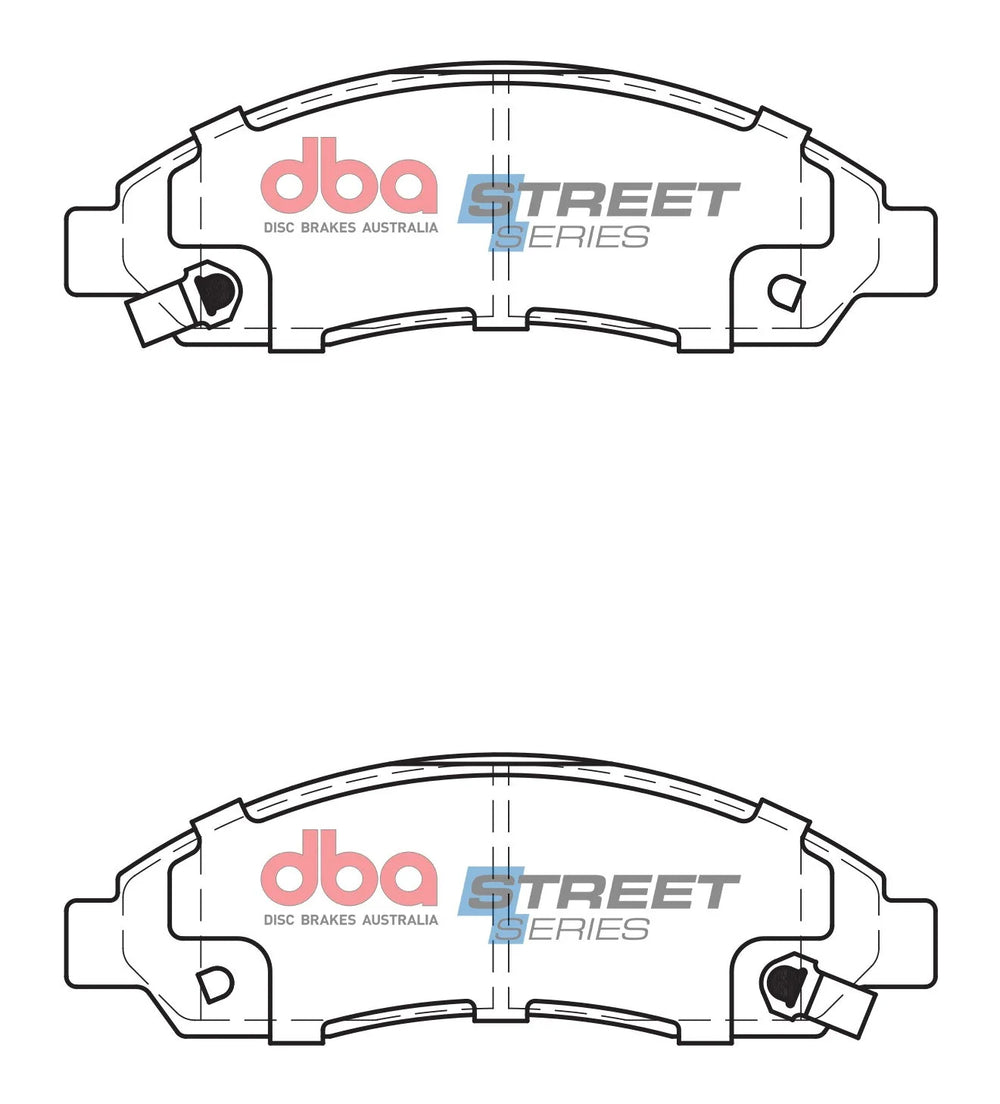 Slotted Ceramic Brake Pads