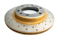4000 Series XS 302mm 6-Lug Vented Drilled & Slotted Rotor