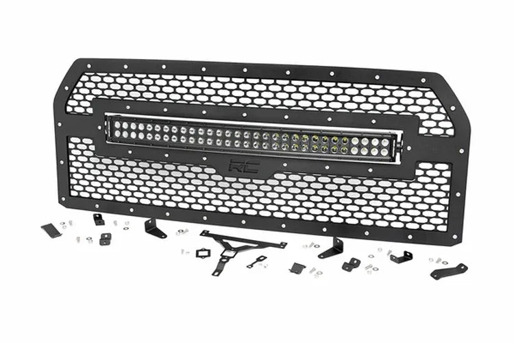 Mesh Grille with 30-Inch LED Light Bar