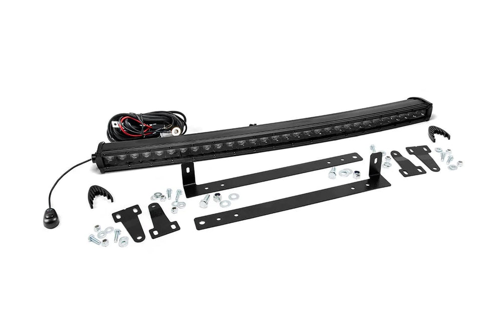 30-Inch Single-Row LED Light Bar Grille Mount Kit