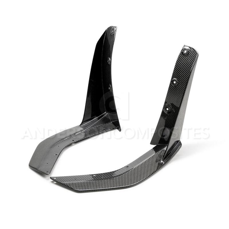 Carbon Fiber Front Splitter Wicker