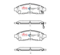 Front Ceramic Brake Pads