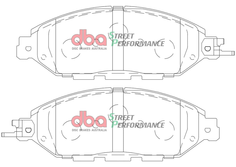 SP Street Series Front Brake Pads
