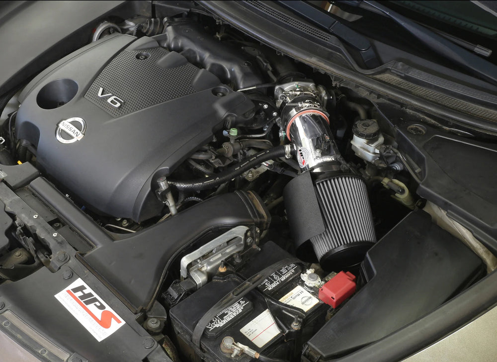 Blue Shortram Air Intake Kit w/ Heat Shield