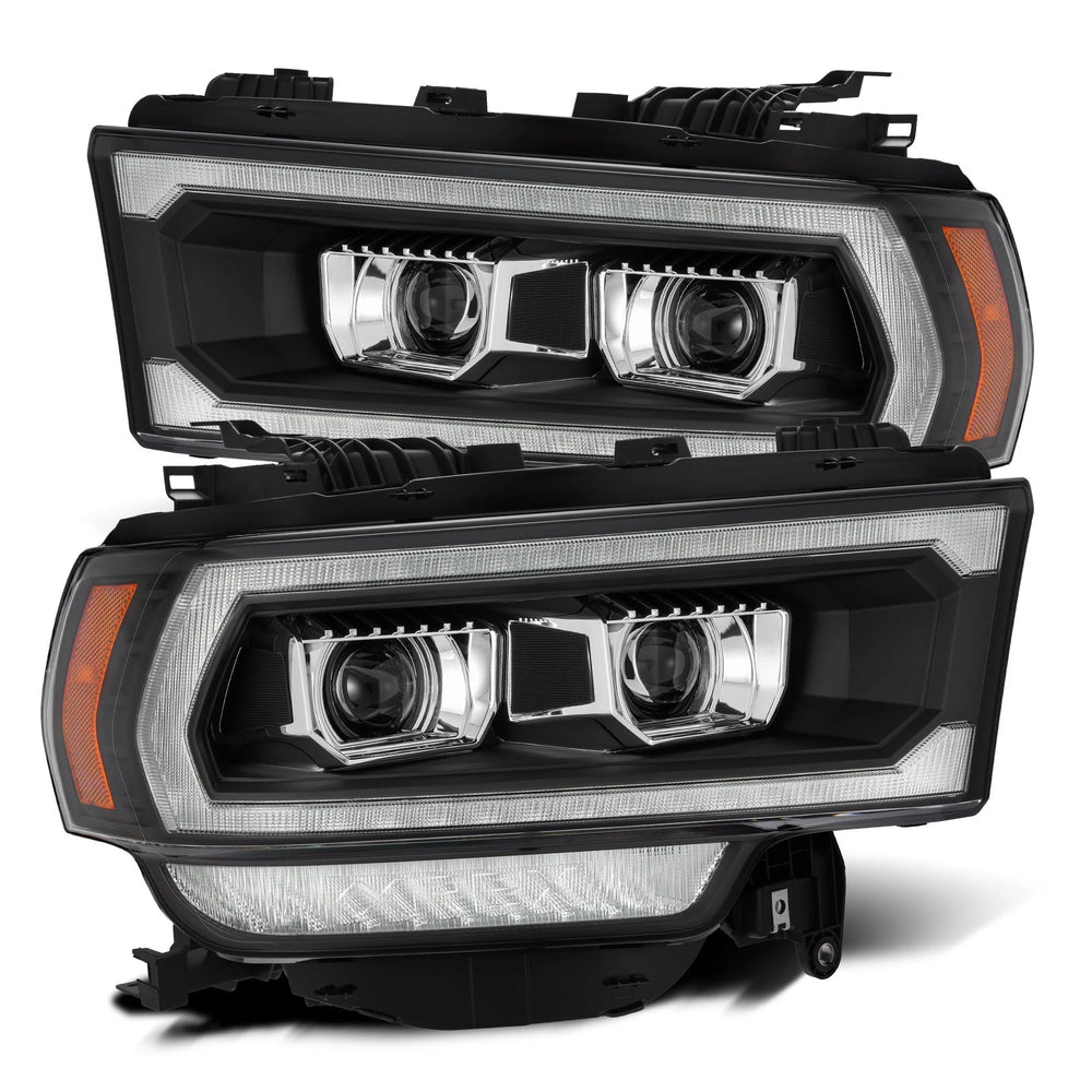 Projector Headlights with Switchback LED Tube