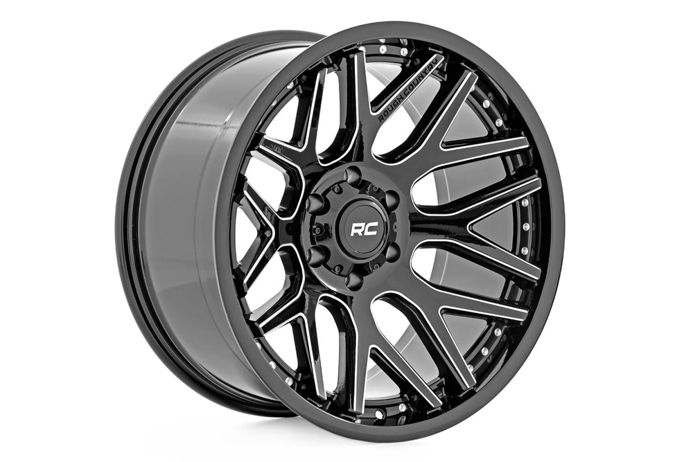 95 Series 20x10 Gloss Black Machined Wheel