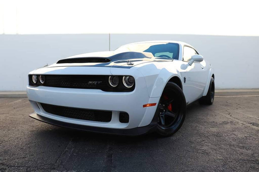 Demon Cowl-Style Carbon Fiber Hood