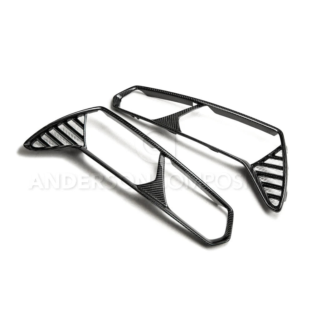 Type-2 Taillight Bezels Carbon Fiber