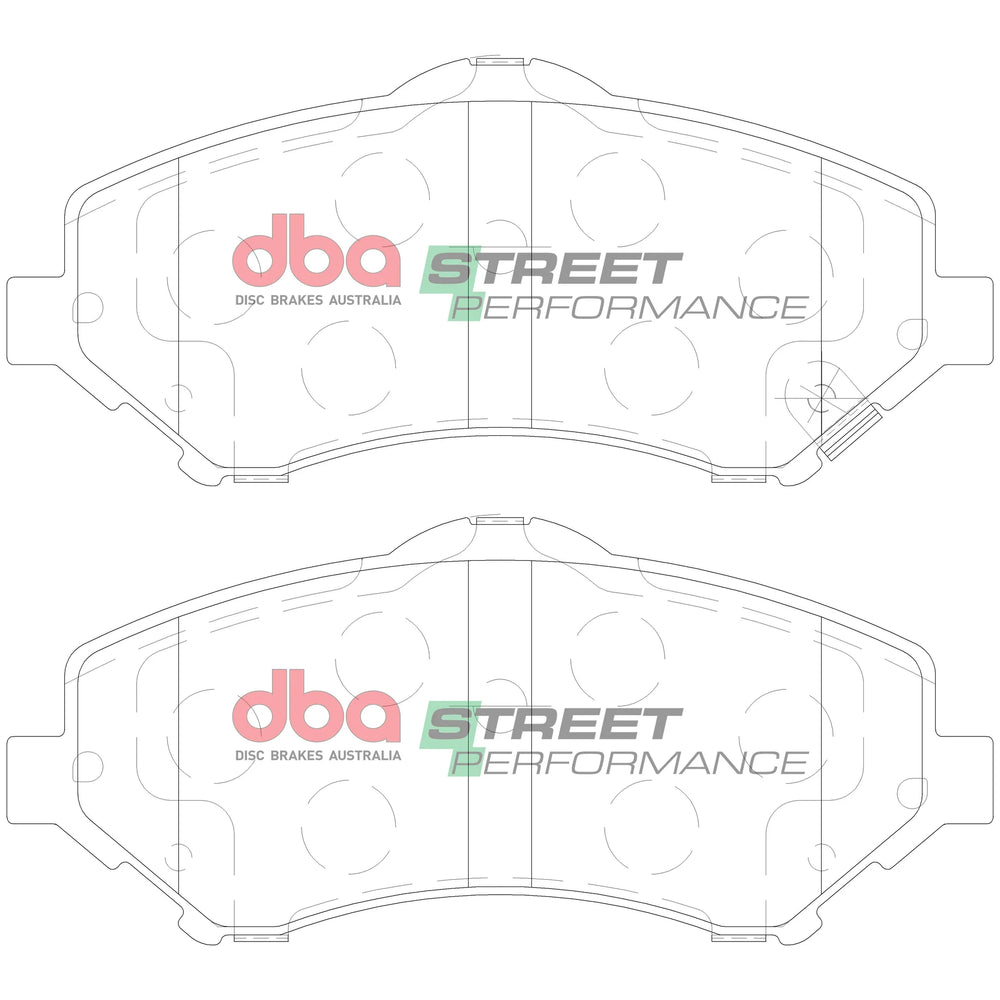 Front Semi-Met Carbon Fibre Brake Pads