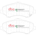Front Semi-Met Carbon Fibre Brake Pads