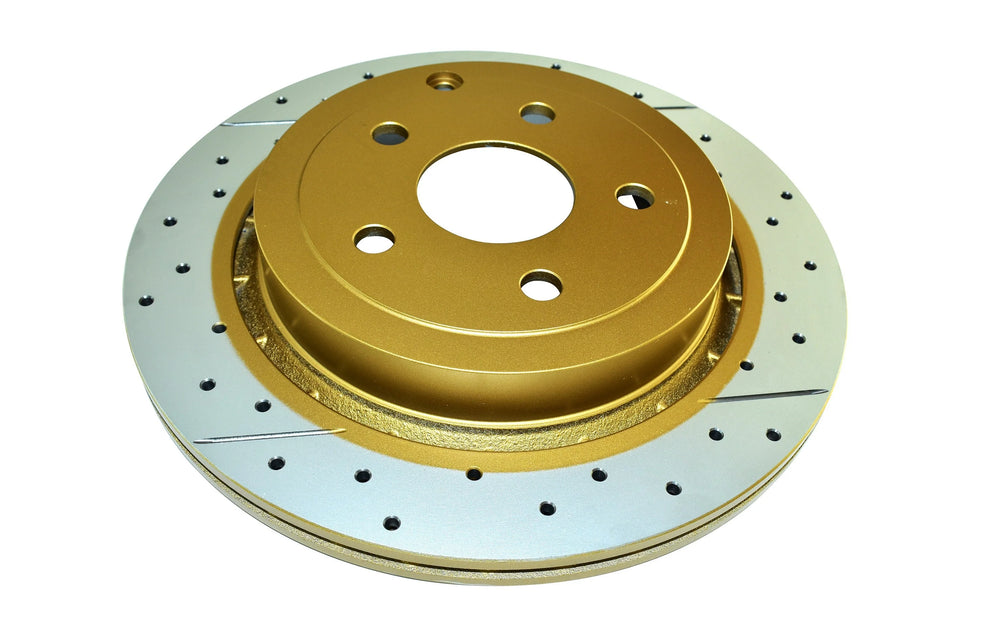 Rear Brake Rotor with Kangaroo Paw Ventilation