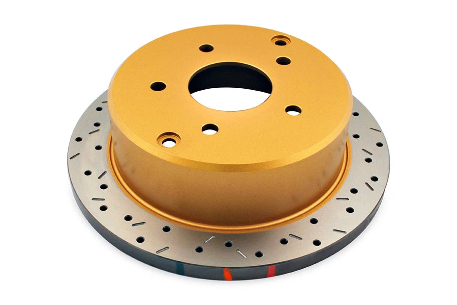 4000 Series XS Rear Drilled and Slotted Brake Rotor
