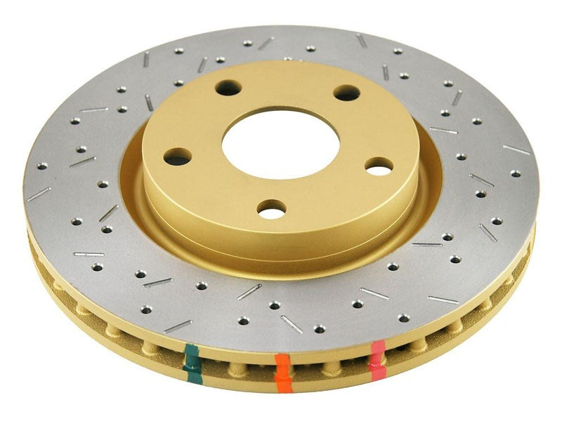 4000 Series XS 316mm Front Cross Drilled/Slotted Rotor